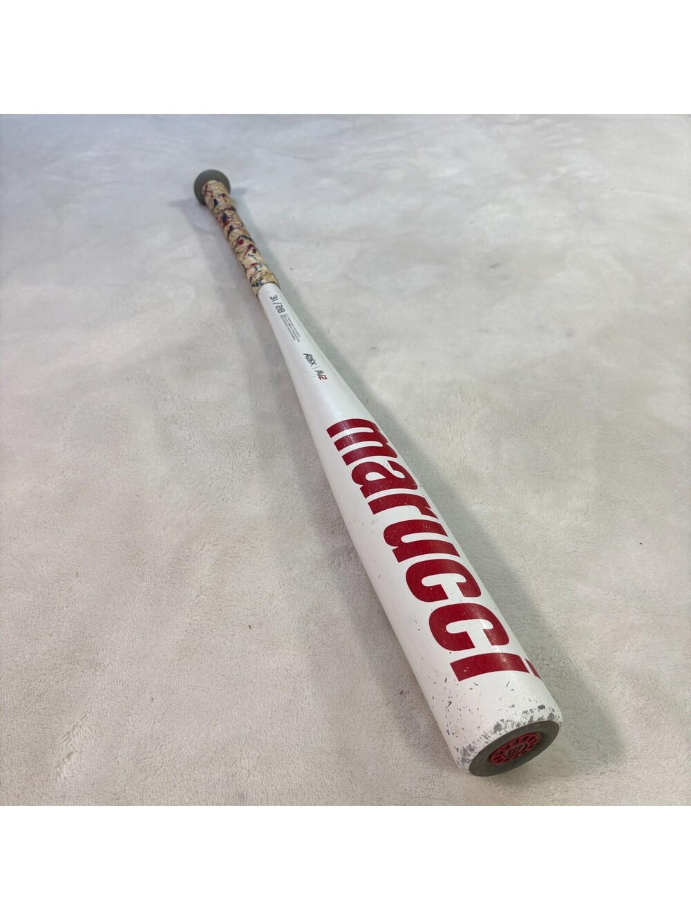 Marucci CAT7 BBCOR Baseball Bat 31/28 31 In 28 Oz -3 2 5/8 White AZ4X Alloy